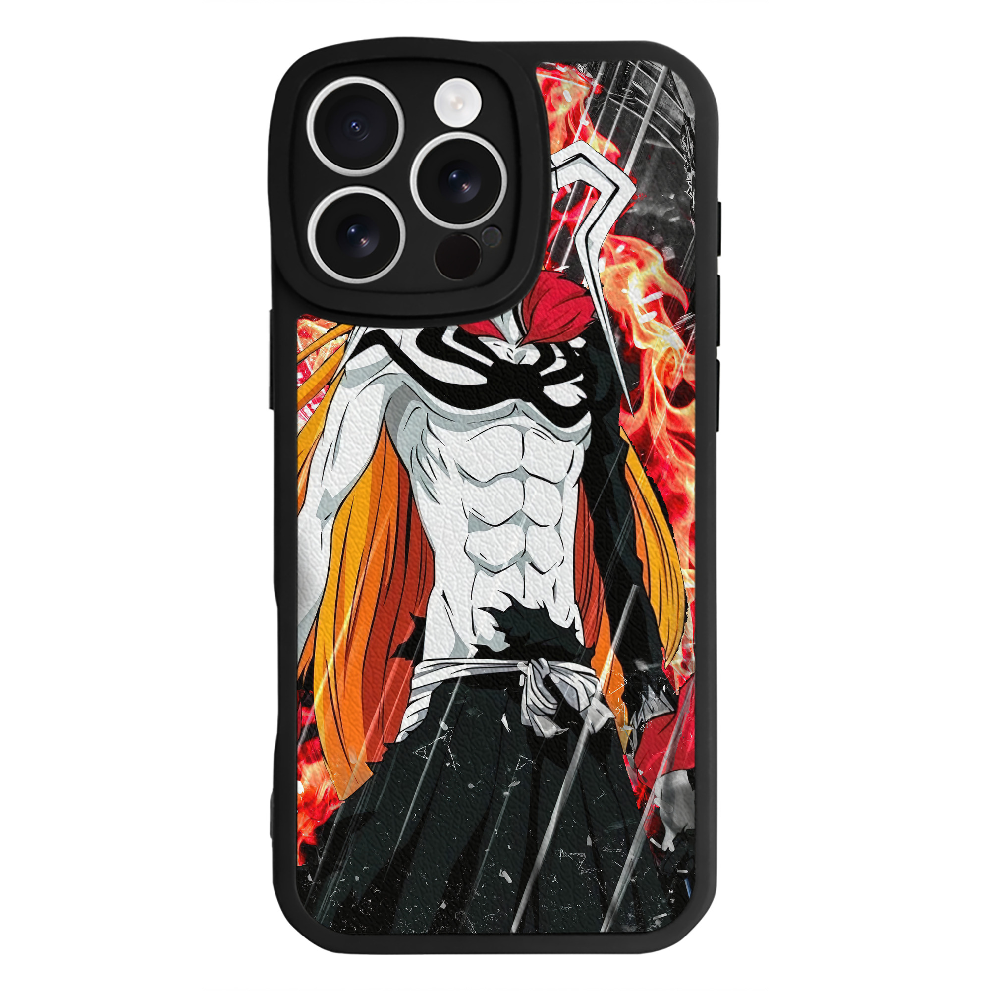 （画像用） ブリーチ BLEACH 【iPhone 16シリーズ対応】シリコンスマホケース（レザー調） 材質：シリコン